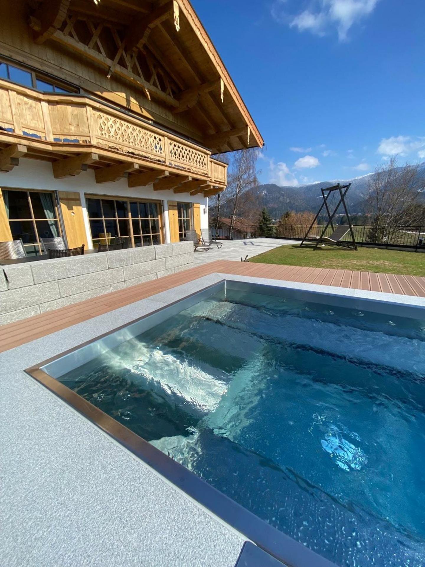 Chalet Am Wetterkreuz Reit im Winkl Exterior foto